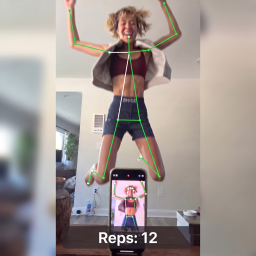 Camera tracking 12 reps